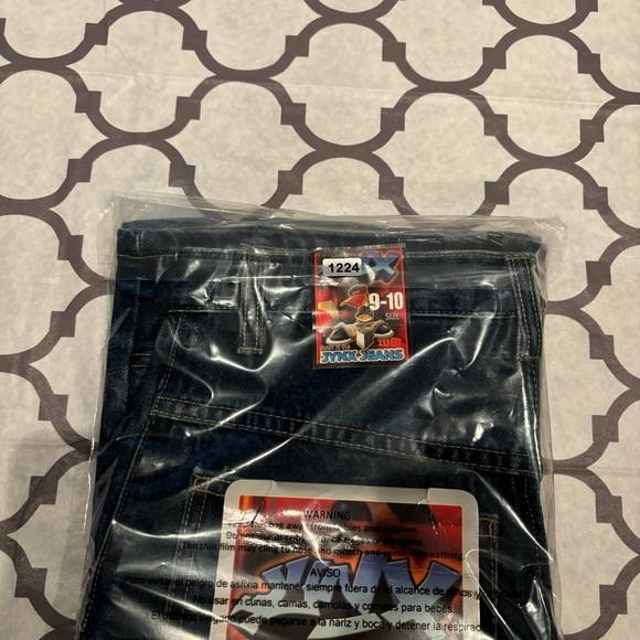 Vintage Jynx Jeans Kids 9-10 Made In USA Y2K Baggy Wide JNCO Skater Rare New - Picture 11 of 11